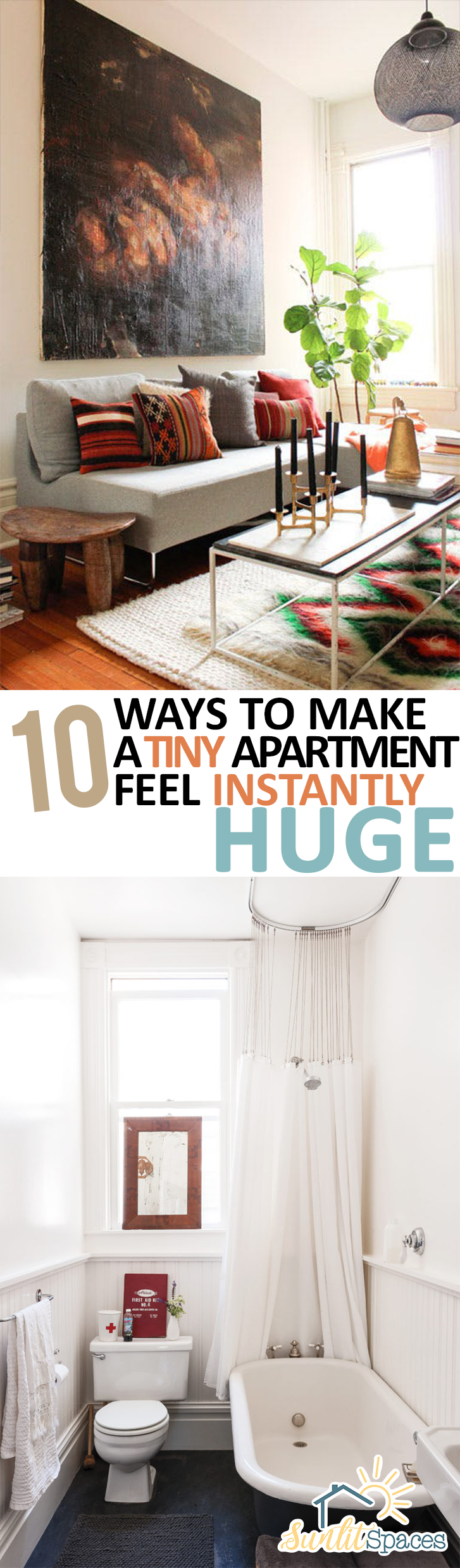 10 Creative Ways To Add Space To Your Tiny Apartment