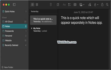 15 Useful Notes App Tips For Mac Users Webnots