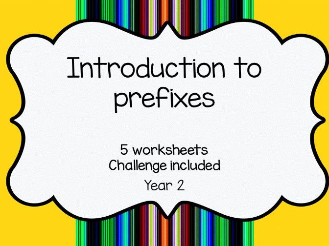 20 Activities For Teaching And Interacting With Prefixes Teaching