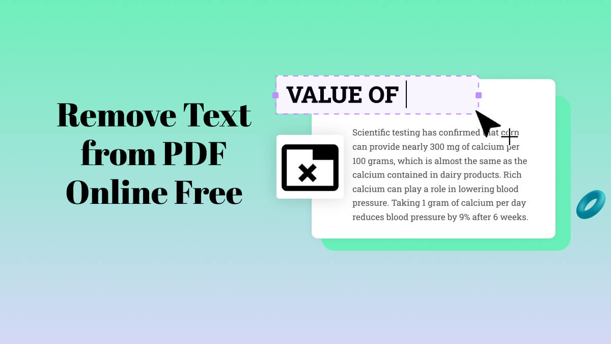 3 Best Ways To Remove Text From Pdf Online Free Updf