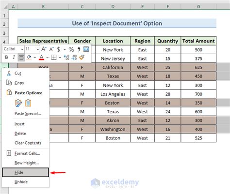 3 Ways To Delete Hidden Rows In Excel