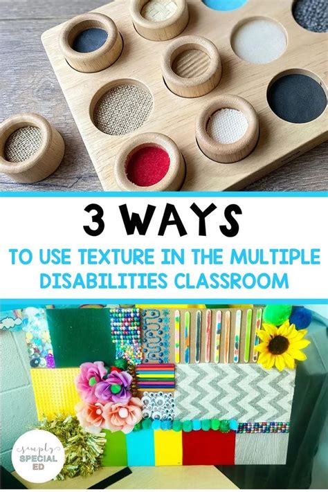 3 Ways To Use Texture In The Multiple Disabilities Classroom Simply