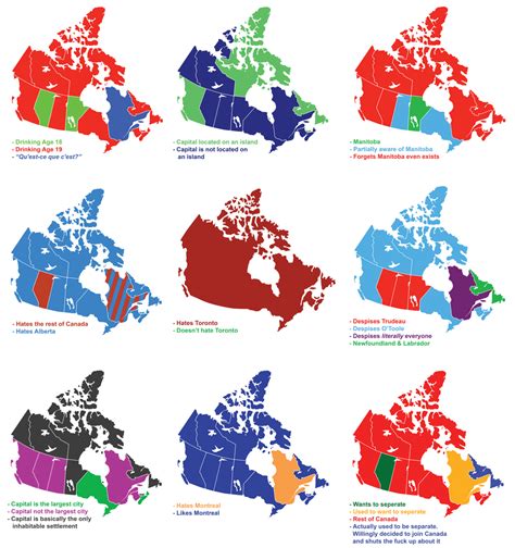 32 Best R Divisionmaps Images On Pholder 9 Ways To Divide Canada