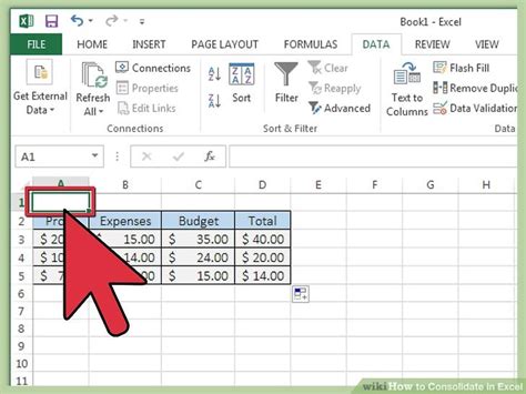 4 Easy Ways To Consolidate In Excel Wikihow