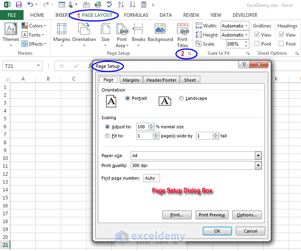 5 Excel Command Command Group Dialogue Launcher Dialogue Box