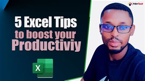 5 Excel Tips And Tricks You Must Know Youtube