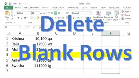 5 Ways Delete Blank Cells Military Insights