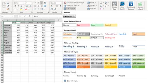 5 Ways Excel Cell Style Military Insights