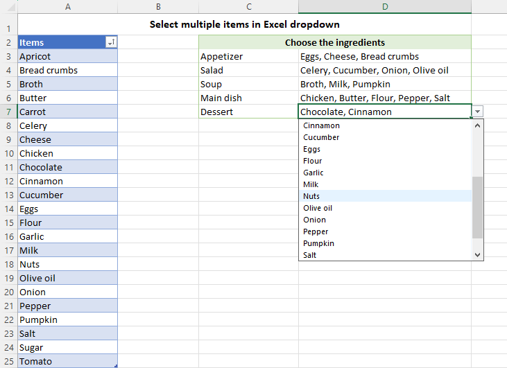 5 Ways To Add Color To Excel Drop Down List Excel Web