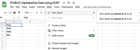 5 Ways To Alphabetize In Google Sheets Examples With Screenshots