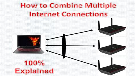 5 Ways To Combine Multiple Internet Connections To Boost Your Internet Speed Lan Wlan 3G 4G