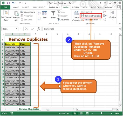 5 Ways To Eliminate Duplicate Data In Excel Sheets Effortless