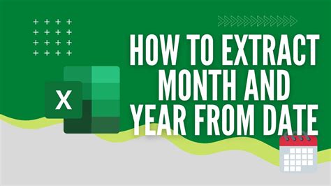 5 Ways To Extract Month And Year In Excel