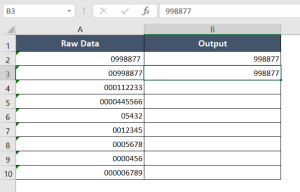 9 Ways To Remove Leading Zeroes In Excel Excelgraduate