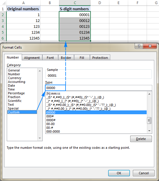 Add Leading Zeros In Excel With Easy Formula Vba 2024