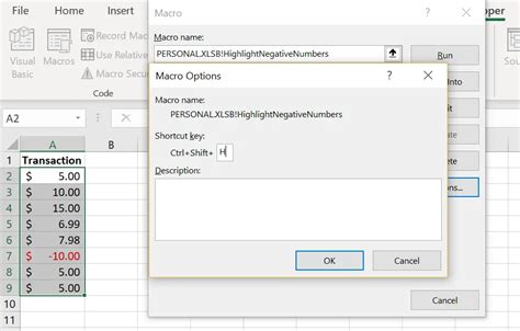 An Excel Vba Macro To Highlight Negative Numbers