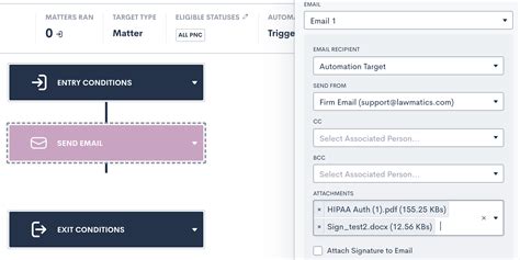 Attaching Files To Emails Lawmatics Knowledge Base