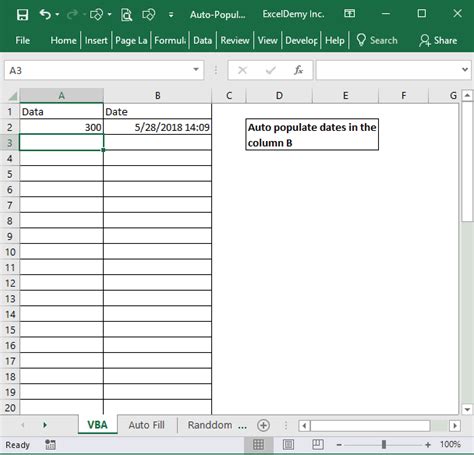 Auto Populate Dates Automatic Dates In Excel Amp Google Sheets Automate Excel