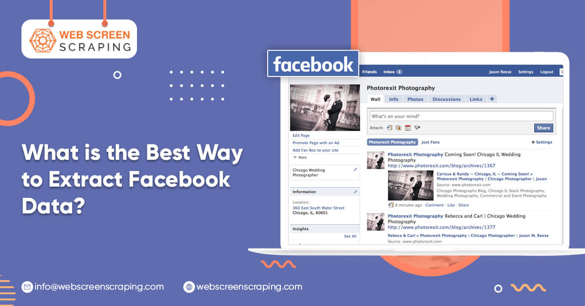 Best Way To Extract Facebook Data Social Media Web Scraper Tools