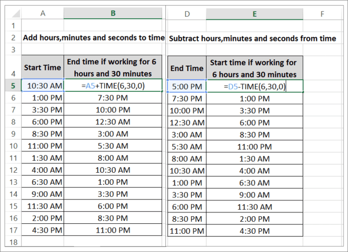 Calculate Elapsed Time In Excel Free Microsoft Excel Tutorials Microsoft Office Computer