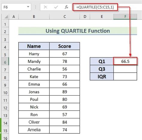 Calculate Iqr In Excel Easily