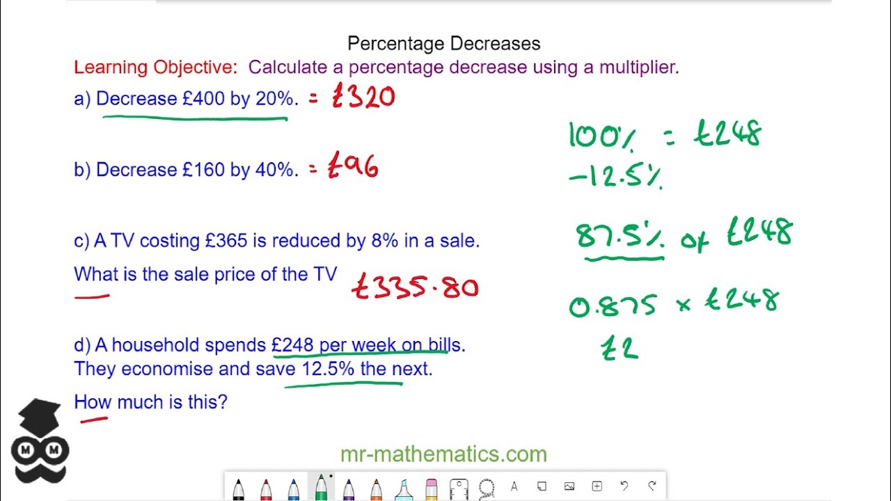 Calculating Percent Increase In 3 Easy Steps Mashup Math