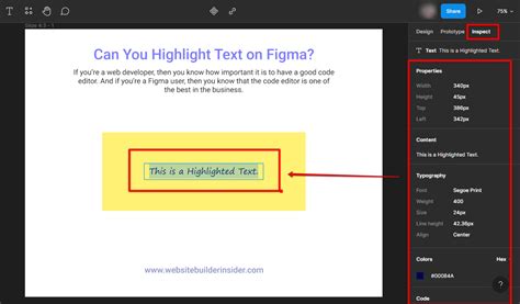 Can You Highlight Text On Figma Websitebuilderinsider Com