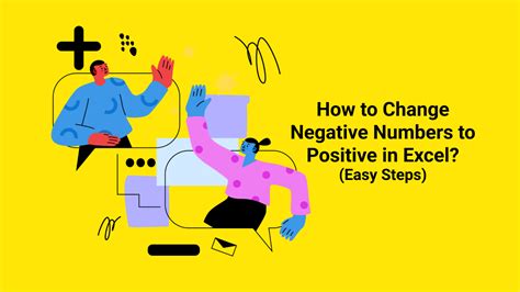 Change Negative Numbers To Positive In Excel 4 Ways Updf