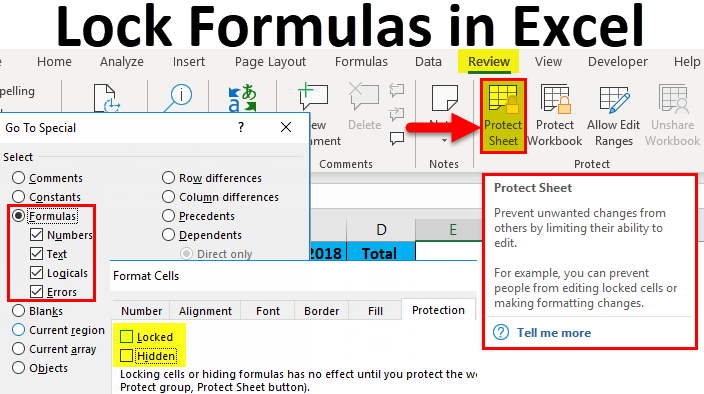 Column Lock In Excel What Is It Features Options Amp Templates