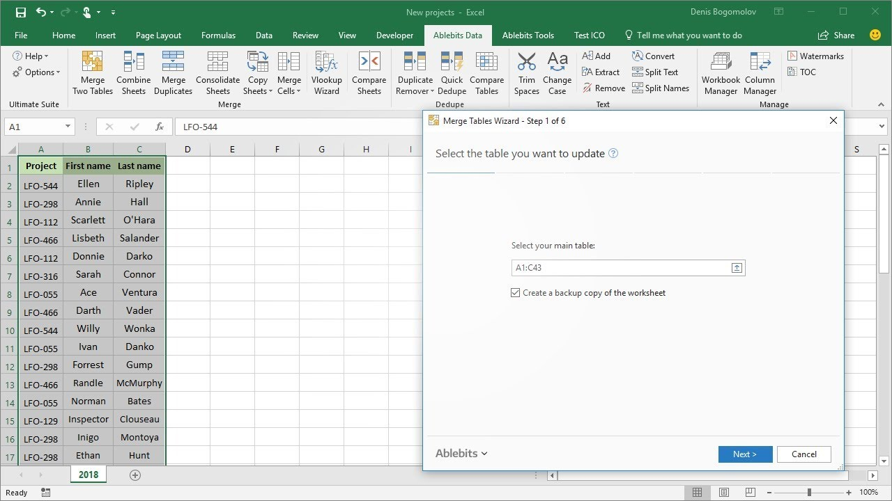 Combine Excel Files Into One Worksheet