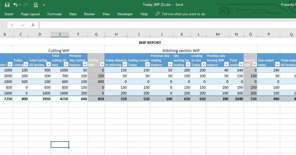 Construction Wip Worksheet Free Excel Download Flovlero