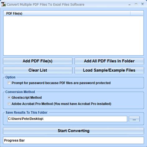 Convert Multiple Pdf Files To Excel Files Software Free Download