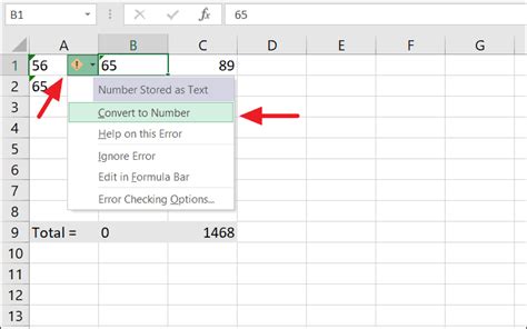 Convert Numbers To Excel