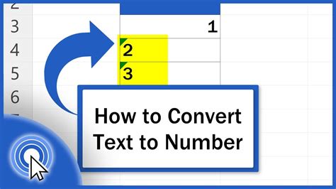 Convert Text To Number Excel