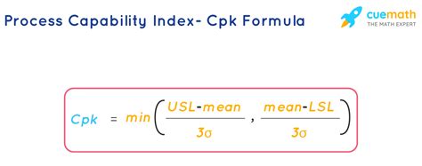 Cpk Formula Learn Formula To Calculate Cpk En Asriportal Com