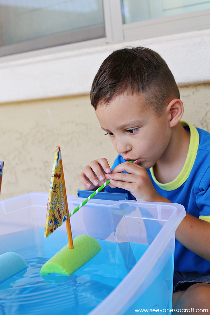 Craft Pool Noodle Boat Racing Game See Vanessa Craft