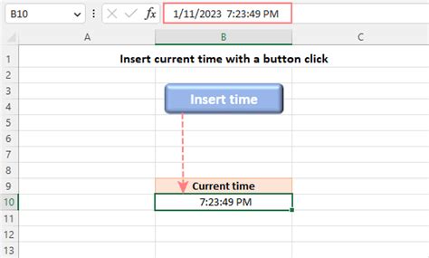 Date And Time In Excel Vba Printable Timeline Templates