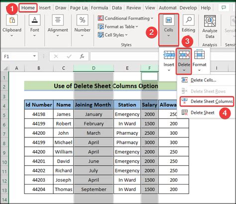 Delete Excel Columns How To Delete Row In Excel Delete Row In Excel Delete Excel Sheet