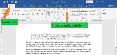 Different Ways On How To Indent Paragraph In Word