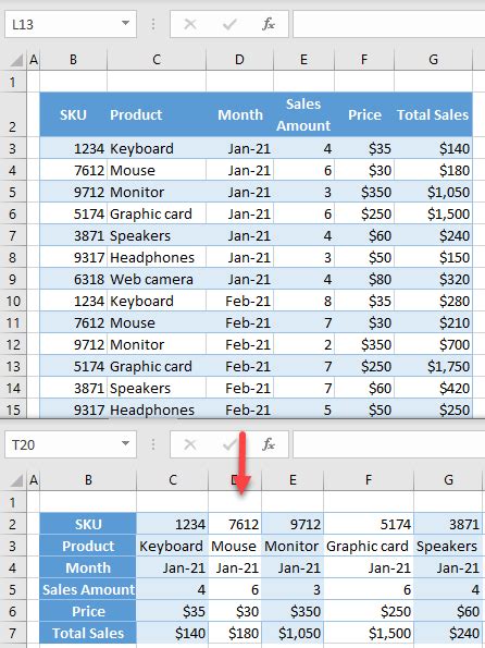 Download Switch Rows And Columns In Excel Gantt Chart Excel Template