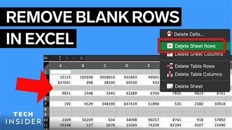 Easily Remove Blank Cells In Excel Full Tutorial