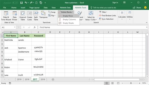 Easy Way To Delete Empty Rows In Excel Factorynaa