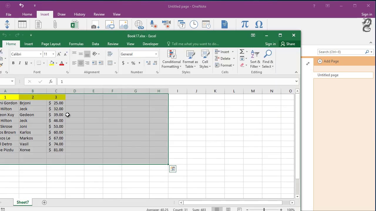 Embed Pdf Into An Excel Spreadsheet Youtube