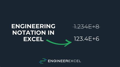 Engineering Notation In Excel Engineerexcel