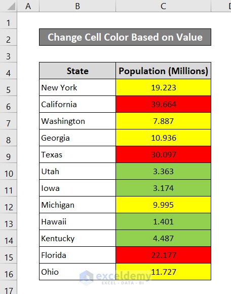 Excel Change Another Cell Value