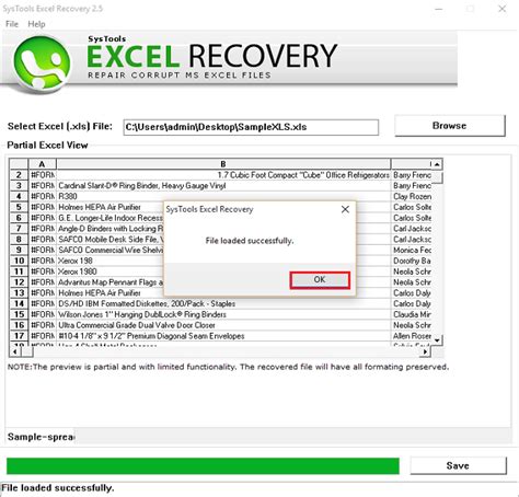 Excel Data Recovery Tool Solution