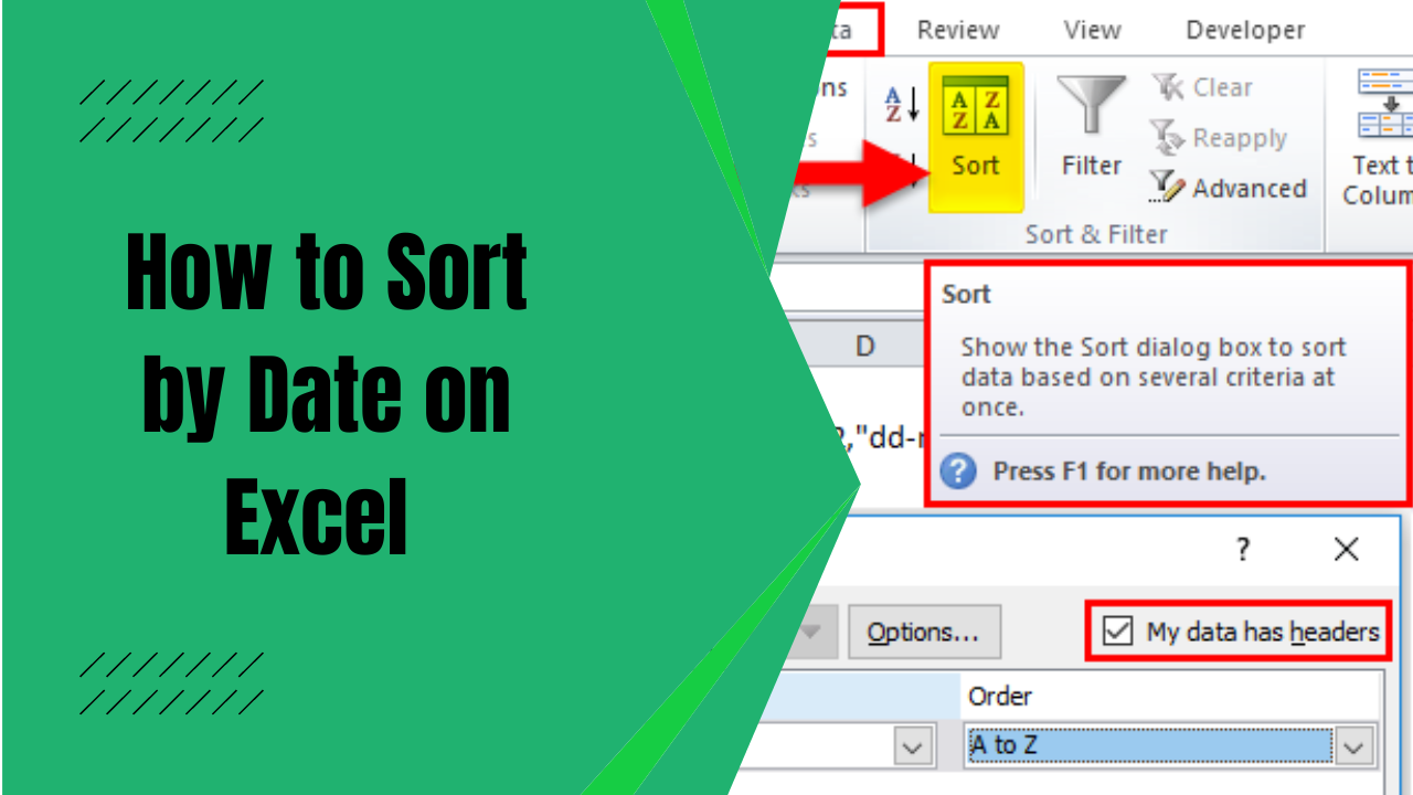 Excel Date Sorting Explained How To Sort By Date Auto Sort Sort