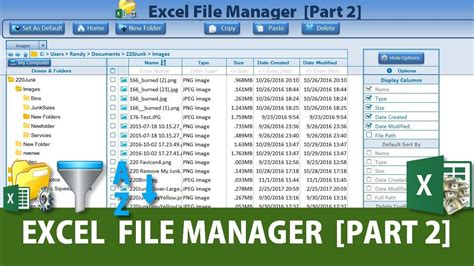 Excel File Management Learn Excel