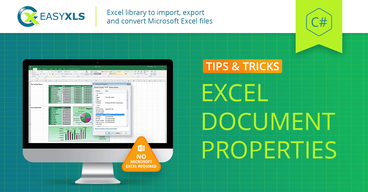 Excel File Metadata In C R Easyxls