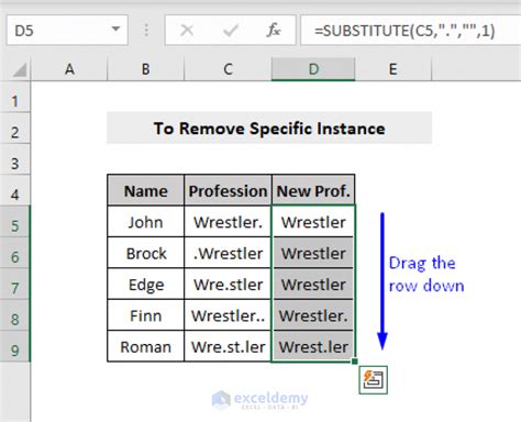 Excel Formula To Remove First Characters In A Cell Printable